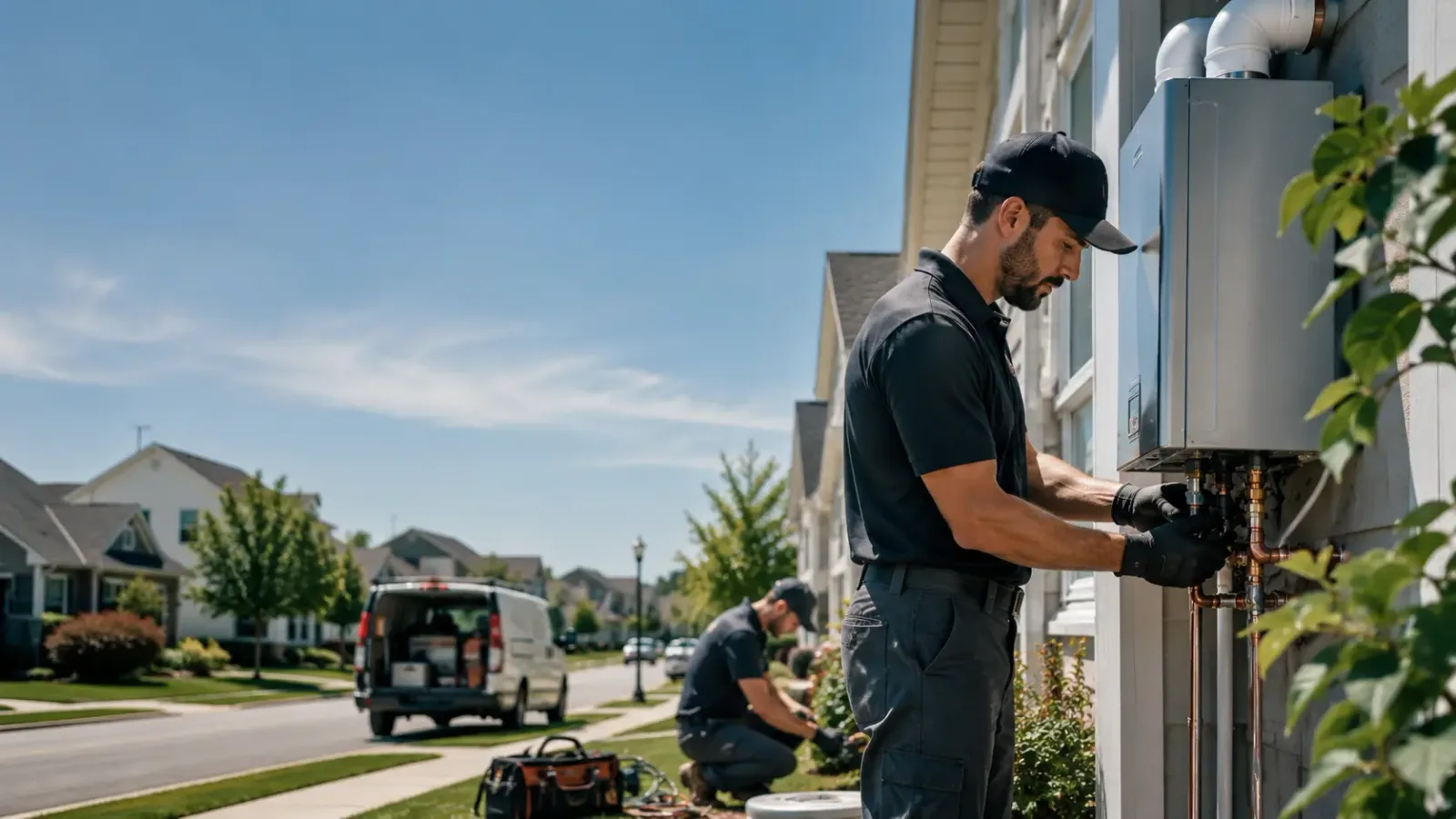 Tankless Water Heater Installation in Dunkirk, MD